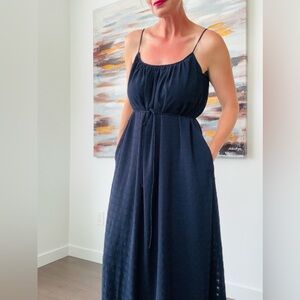 BANANA REPUBLIC Navy Maxi Dress